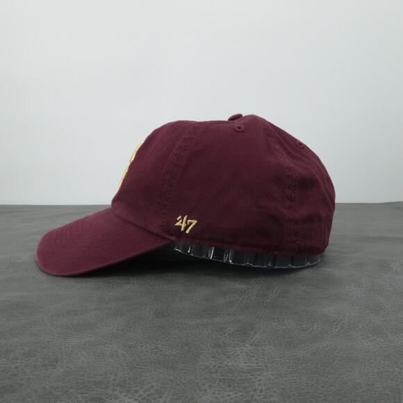 Maroon and Gold Men's Cap - Picture 2 of 7